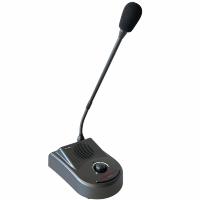 Desktop microphone for GroupTalk PC Dispatch with PTT button