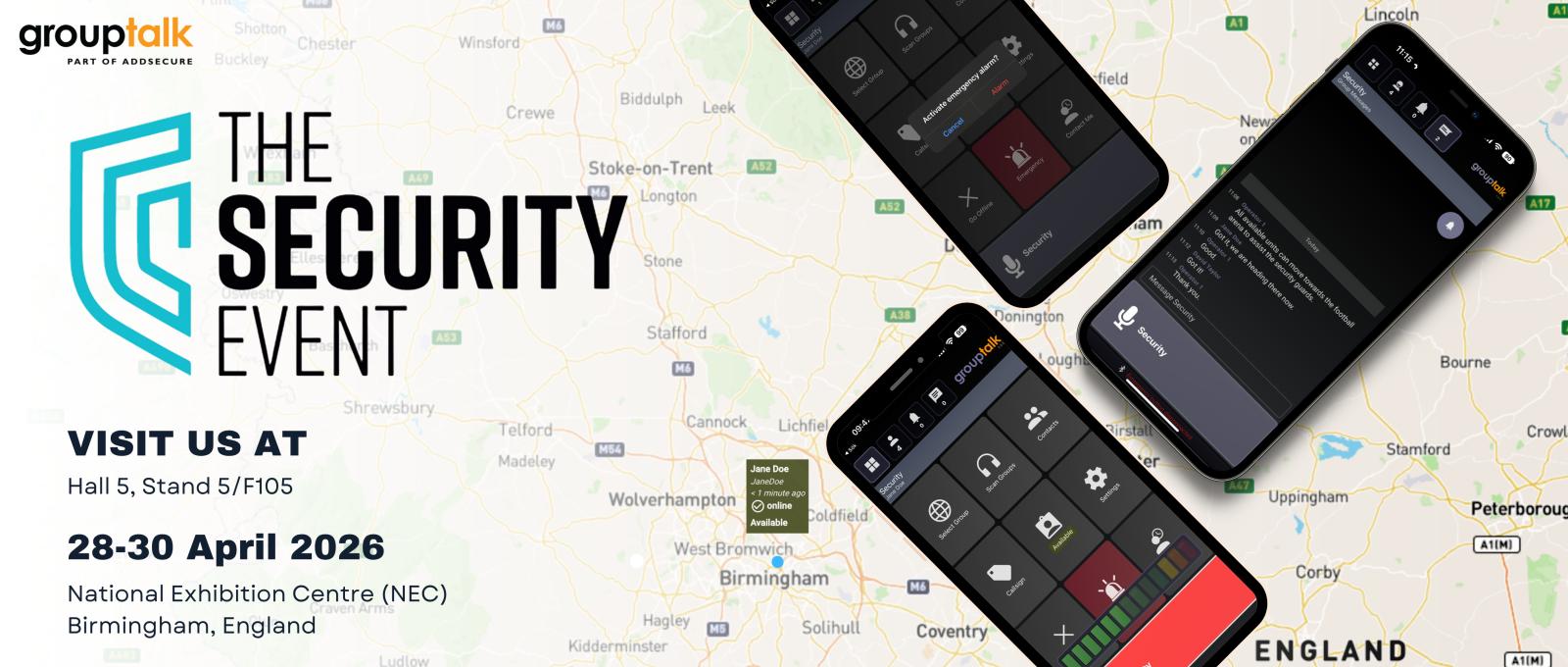 banner for the security event 2026 in uk