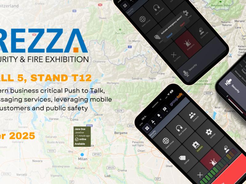 banner for sicurezza fair 2025