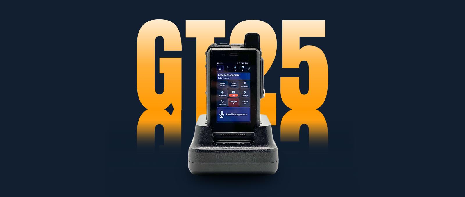 Modern 4G poc radio from GroupTalk