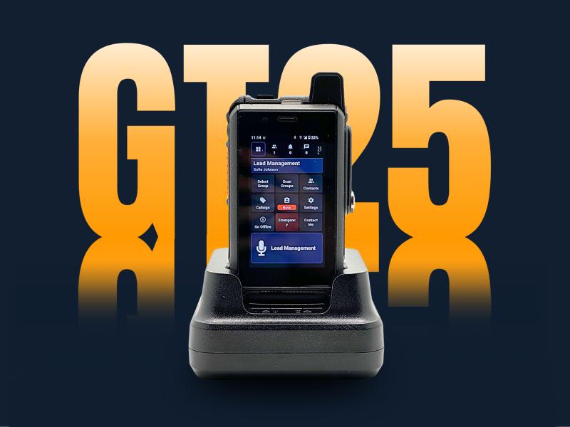 Modern 4G poc radio from GroupTalk