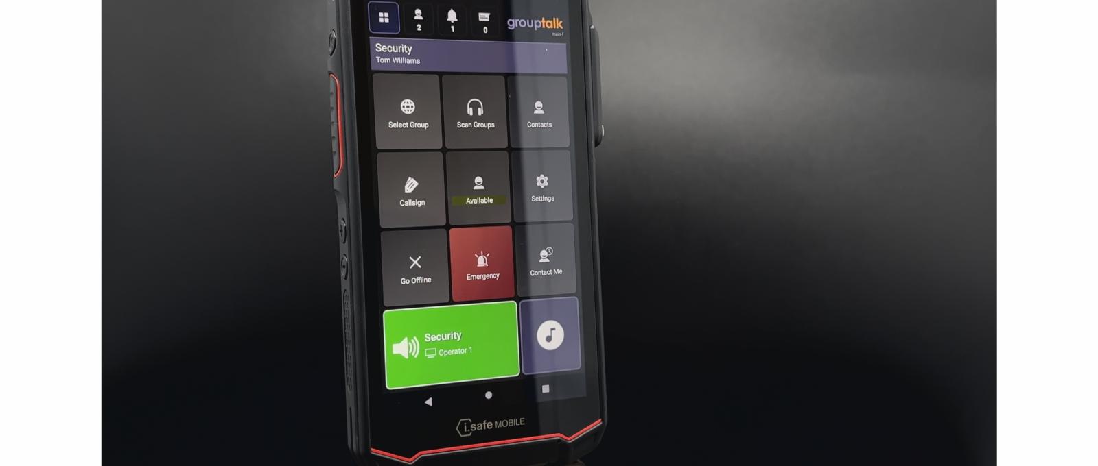 IS540 ATEX smartphone with 5G