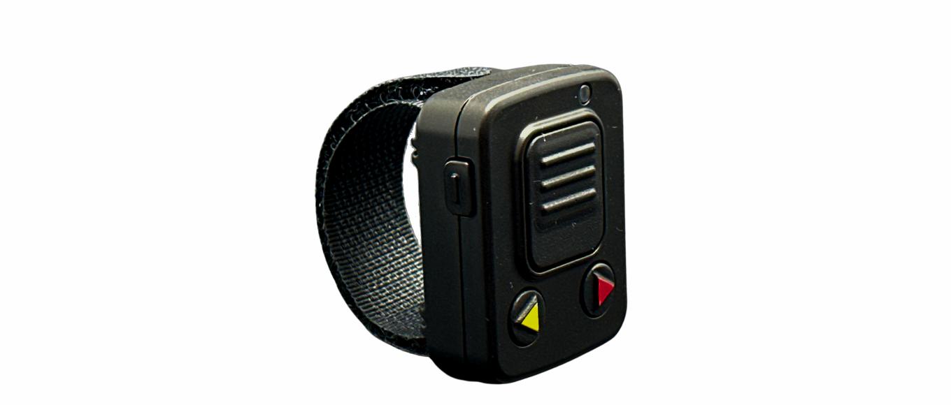 Bluetooth multi push to talk button with queue and panic alarm