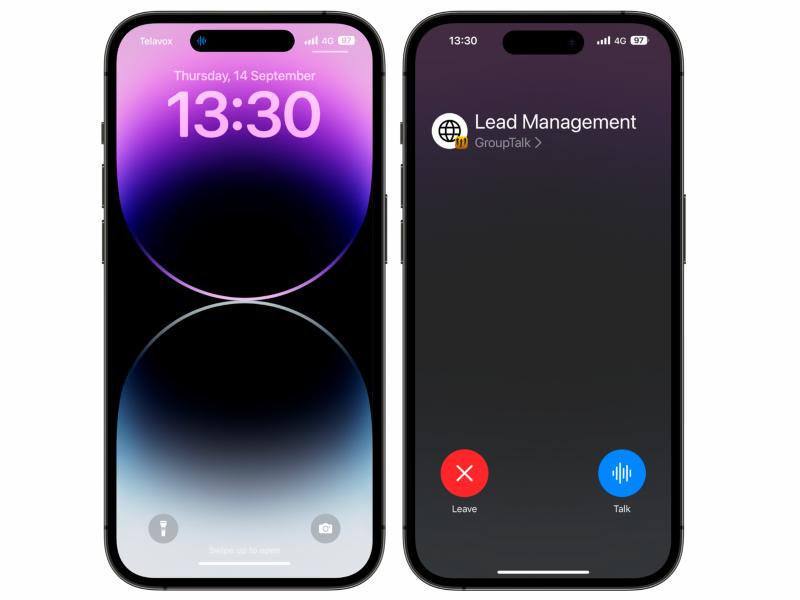 GroupTalk Push to Talk app with Apples iOS 17 release