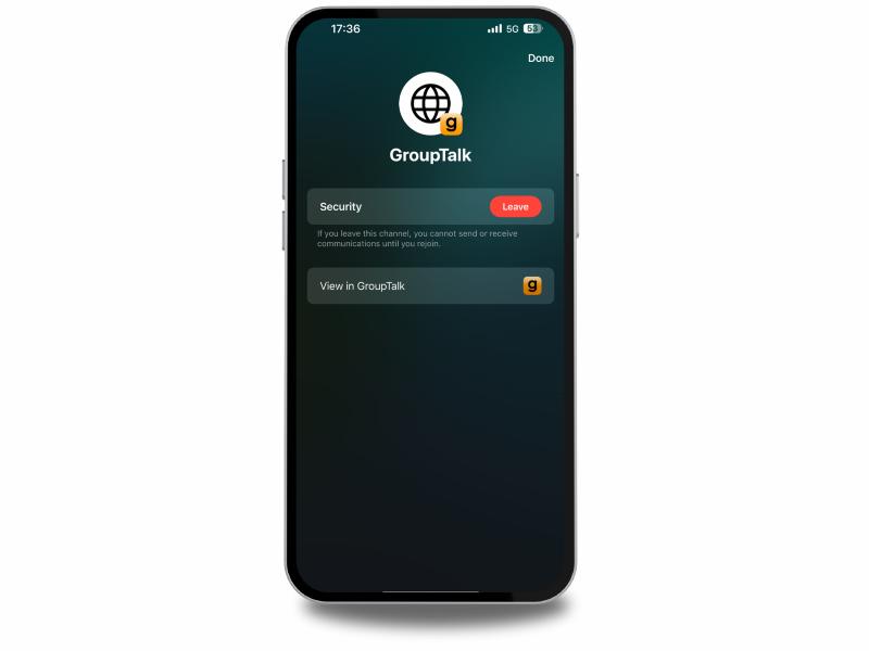 iOS 18 on iPhone 16 with push to talk framework