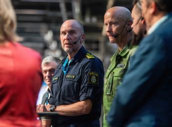 Image of a swedish police officer