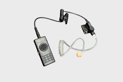 PTT bluetooth button with listen only headset