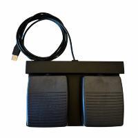 Foot pedal push to talk for PC Dispatch
